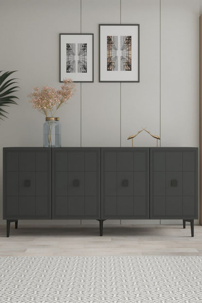 Κονσόλα Μπουφές 180x75x32 εκ Ανθρακί 555CHM1669