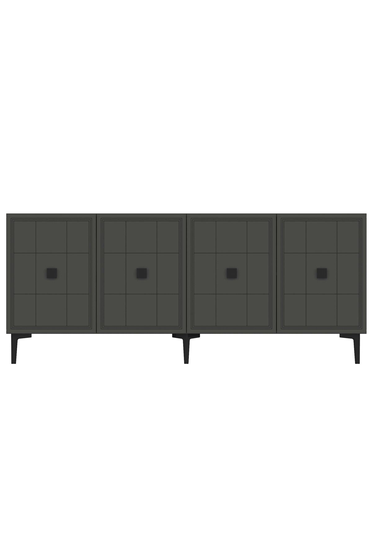 Κονσόλα Μπουφές 180x75x32 εκ Ανθρακί 555CHM1669