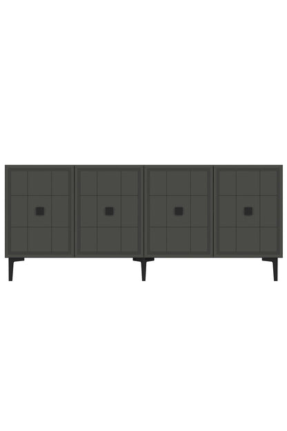 Κονσόλα Μπουφές 180x75x32 εκ Ανθρακί 555CHM1669