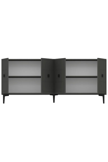 Κονσόλα Μπουφές 180x75x32 εκ Ανθρακί 555CHM1669