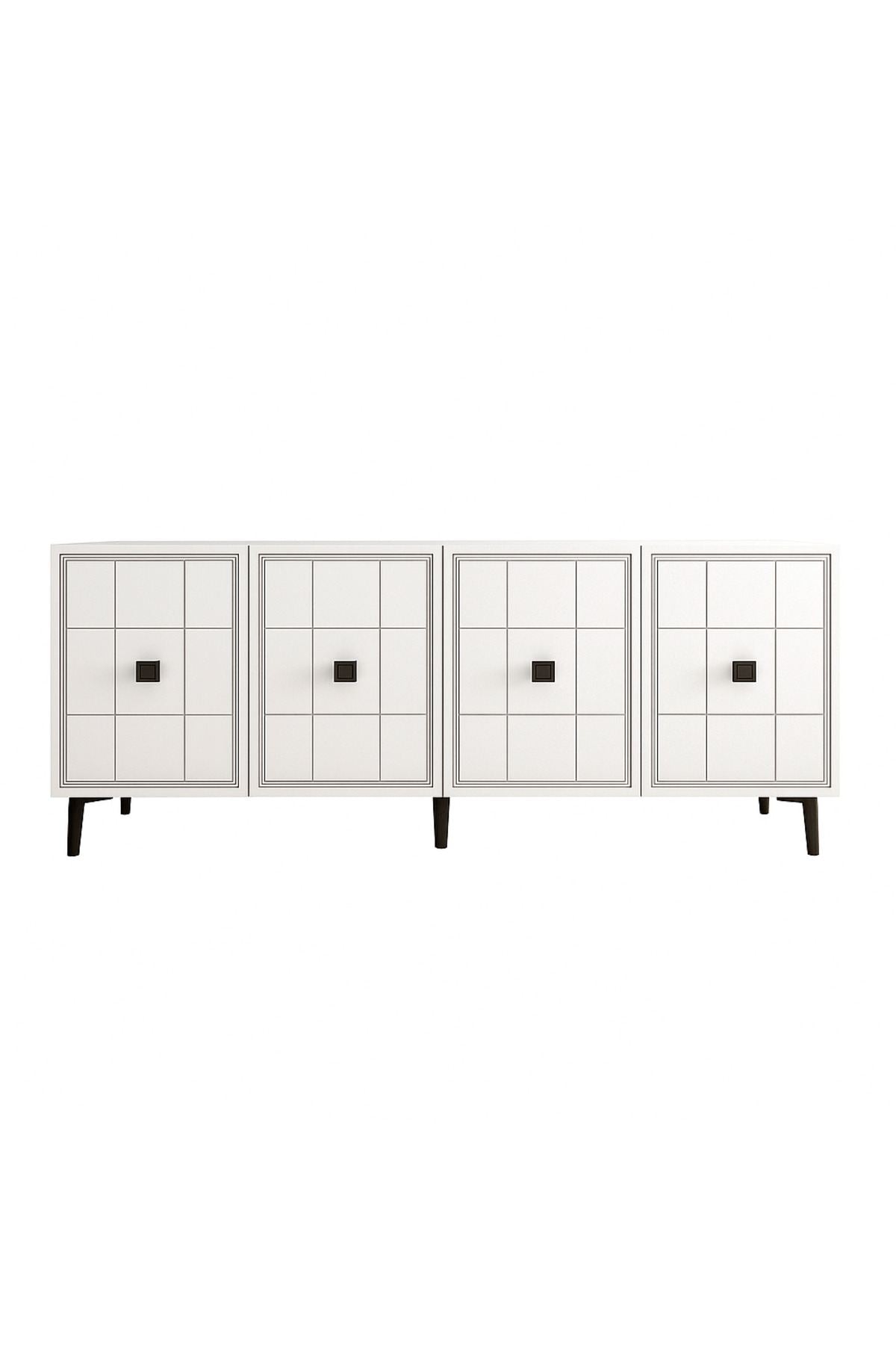 Κονσόλα Μπουφές 180x75x32 εκ Λευκό 555CHM1670