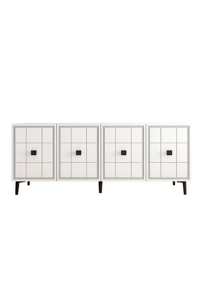 Κονσόλα Μπουφές 180x75x32 εκ Λευκό 555CHM1670