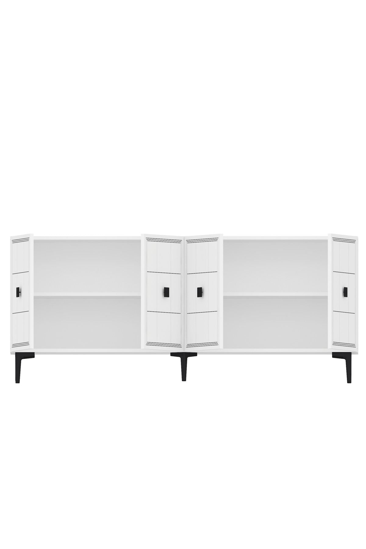 Κονσόλα Μπουφές 180x75x32 εκ Λευκό 555CHM1670