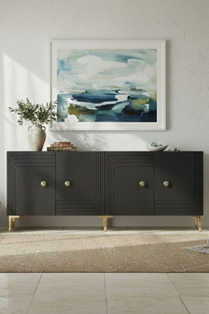 Κονσόλα Μπουφές 180x75x32 εκ Ανθρακί 555CHM1678