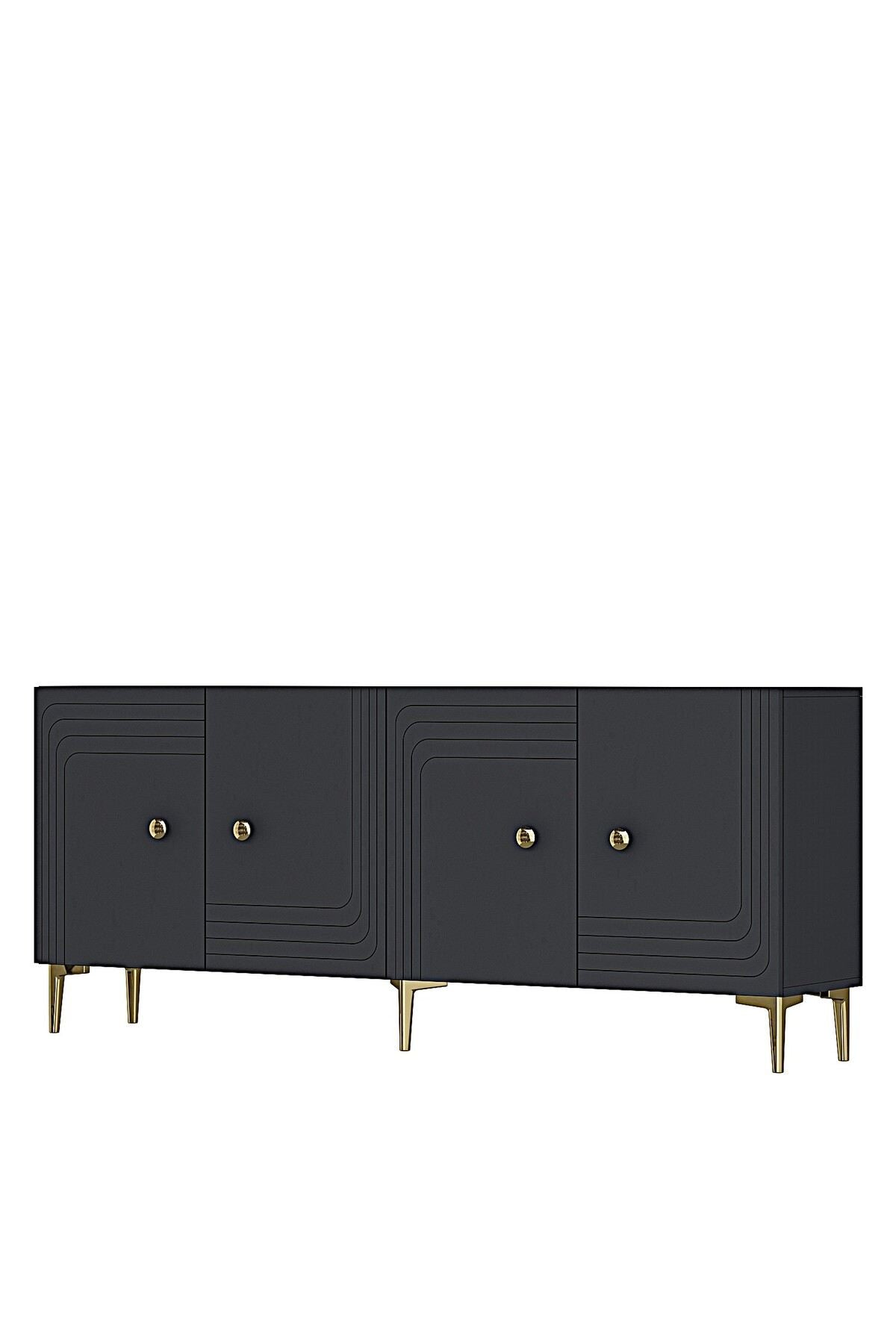 Κονσόλα Μπουφές 180x75x32 εκ Ανθρακί 555CHM1678