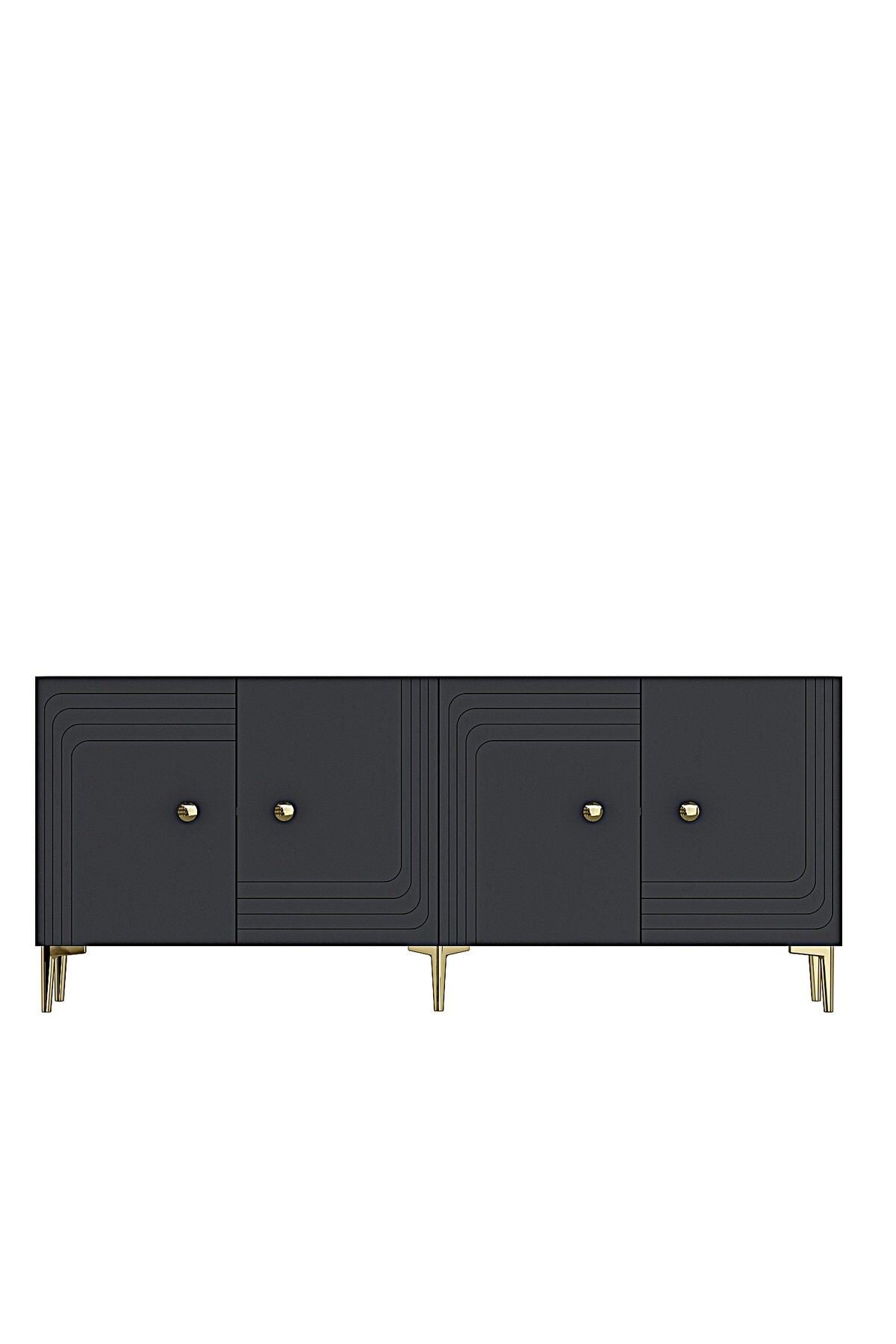 Κονσόλα Μπουφές 180x75x32 εκ Ανθρακί 555CHM1678