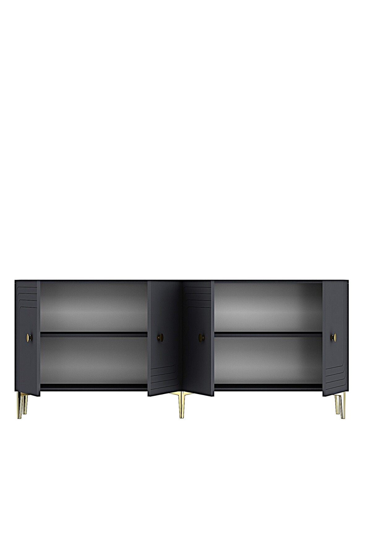 Κονσόλα Μπουφές 180x75x32 εκ Ανθρακί 555CHM1678