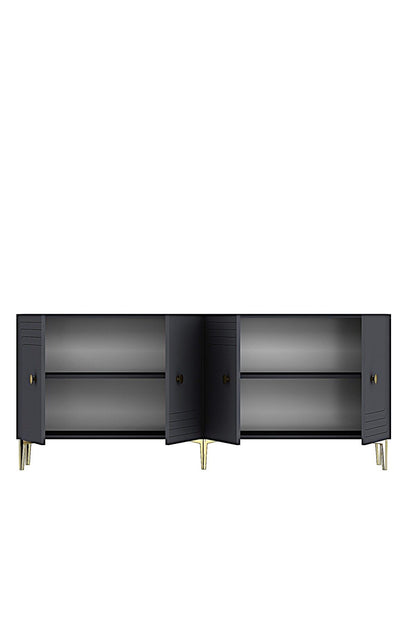 Κονσόλα Μπουφές 180x75x32 εκ Ανθρακί 555CHM1678