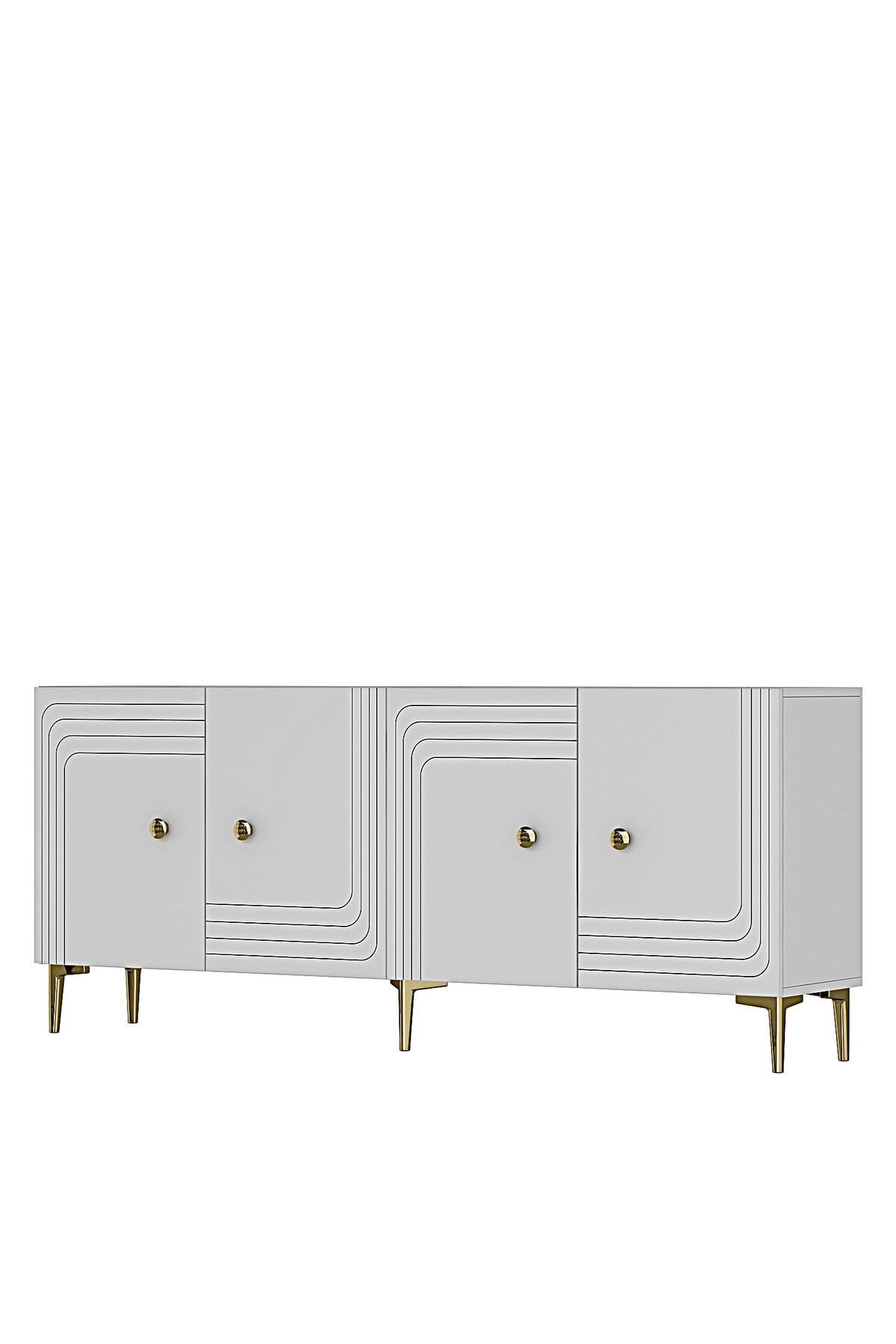 Κονσόλα Μπουφές 180x75x32 εκ Λευκό 555CHM1679