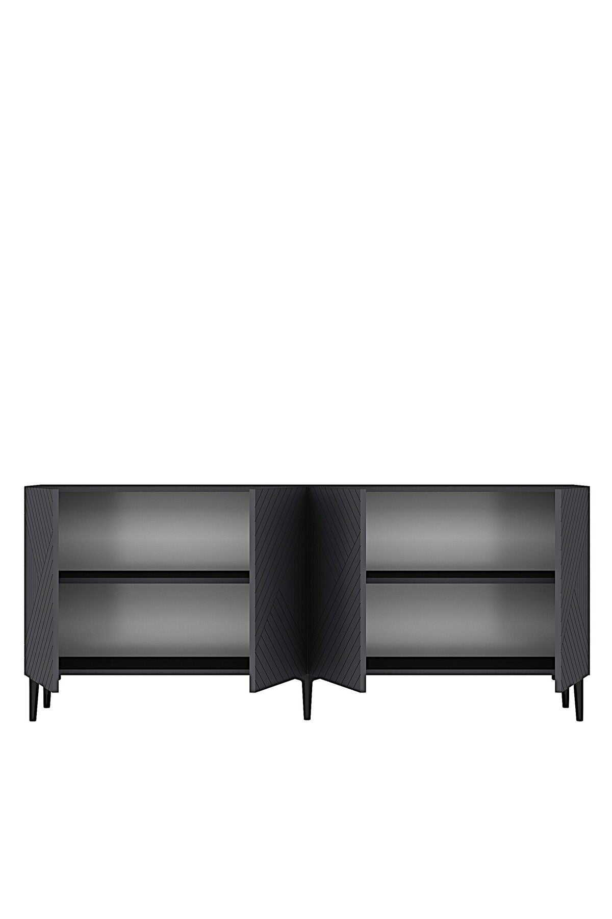 Κονσόλα Μπουφές 180x75x32 εκ Ανθρακί 555CHM1681