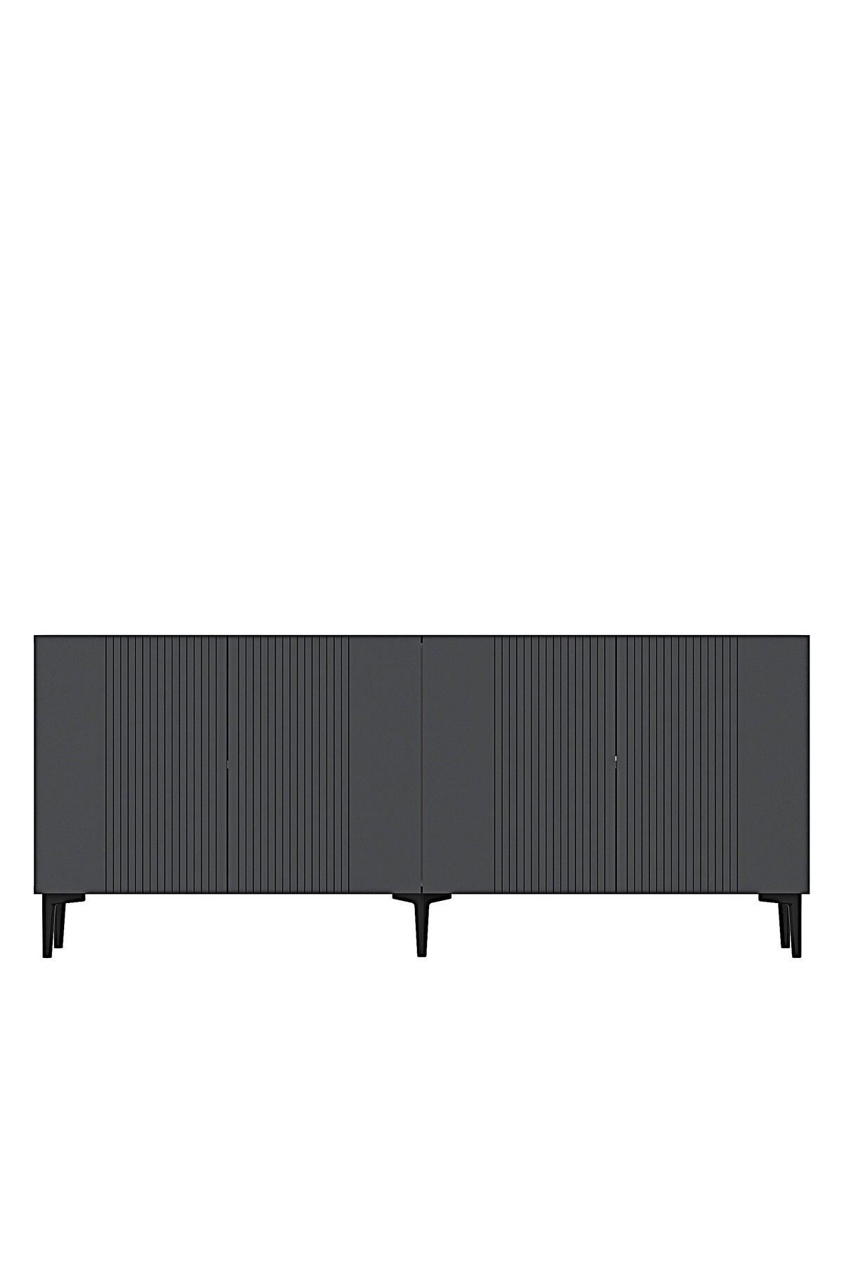 Κονσόλα Μπουφές 180x75x32 εκ Ανθρακί 555CHM1691