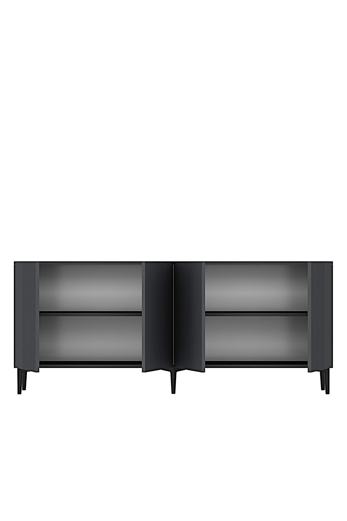 Κονσόλα Μπουφές 180x75x32 εκ Ανθρακί 555CHM1691