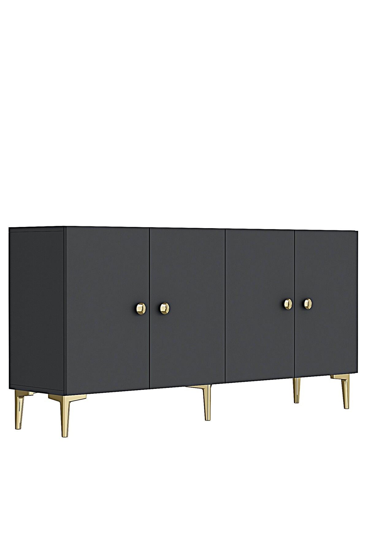 Κονσόλα Μπουφές 180x75x32 εκ Ανθρακί 555CHM1694