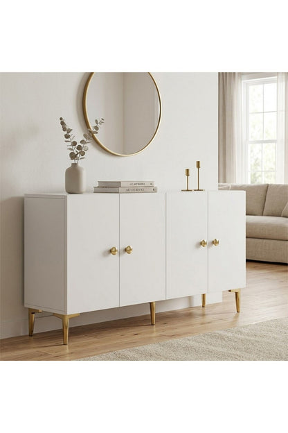 Κονσόλα Μπουφές 180x75x32 εκ Λευκό 555CHM1695