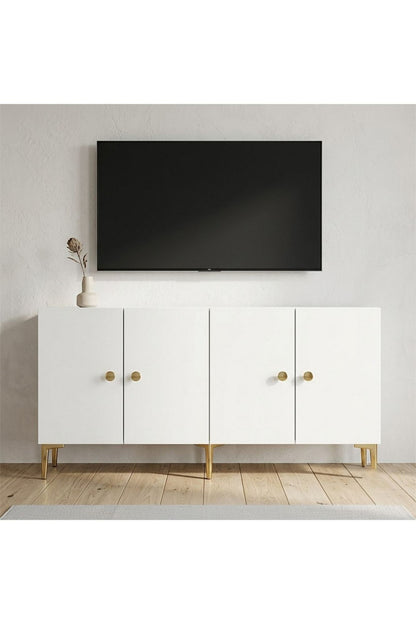 Κονσόλα Μπουφές 180x75x32 εκ Λευκό 555CHM1695