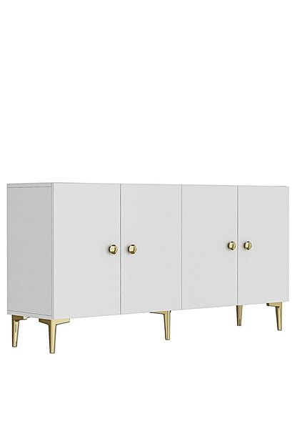 Κονσόλα Μπουφές 180x75x32 εκ Λευκό 555CHM1695