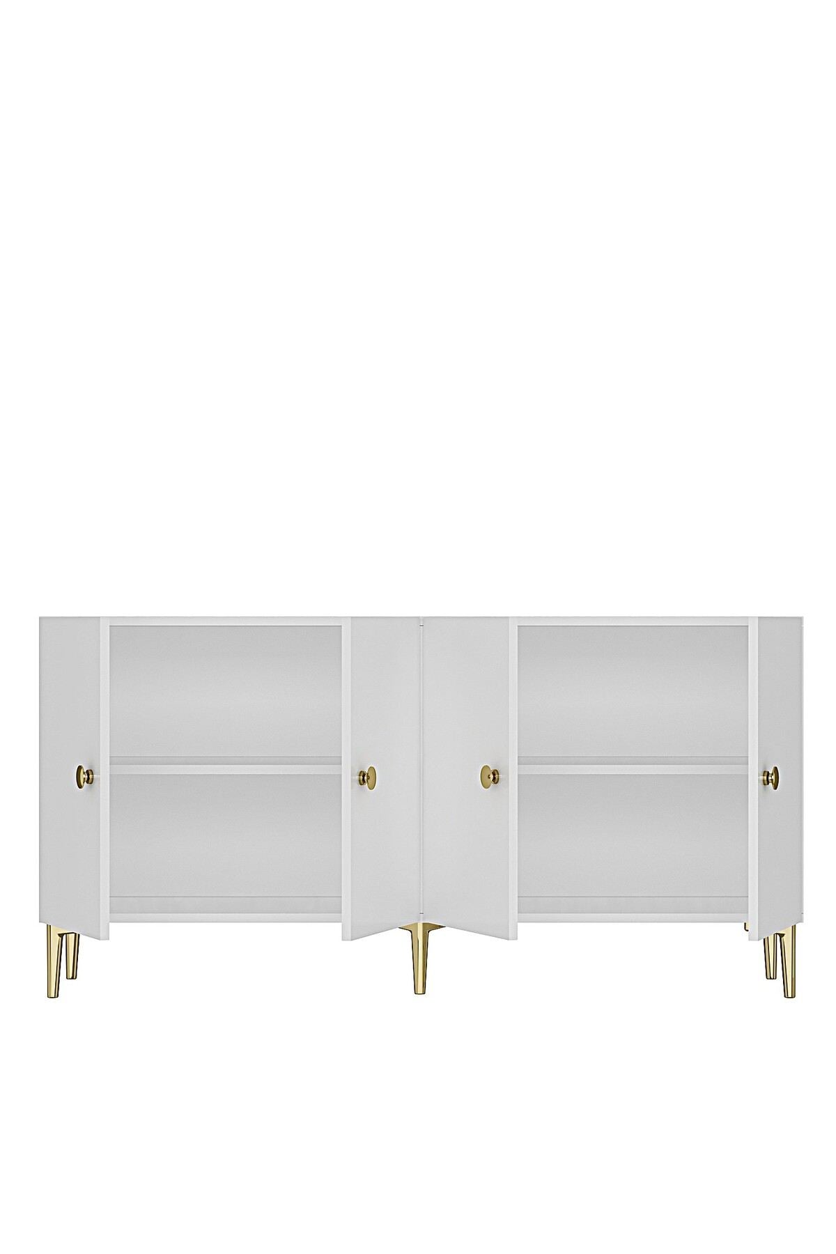 Κονσόλα Μπουφές 180x75x32 εκ Λευκό 555CHM1695