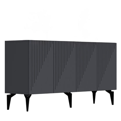 Κονσόλα Μπουφές 150x79x32 εκ Ανθρακί 555CHM1714