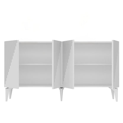 Κονσόλα Μπουφές 150x79x32 εκ Λευκό 555CHM1715