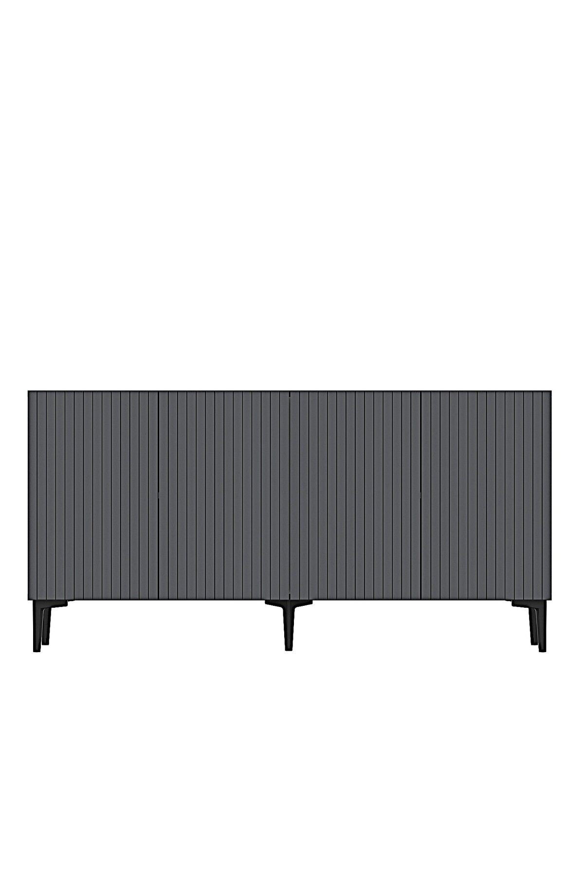 Κονσόλα Μπουφές 180x75x32 εκ Ανθρακί 555CHM1725