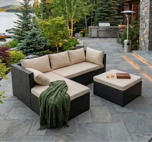 Σαλόνι Μπαλκονιού Καναπές Κήπου