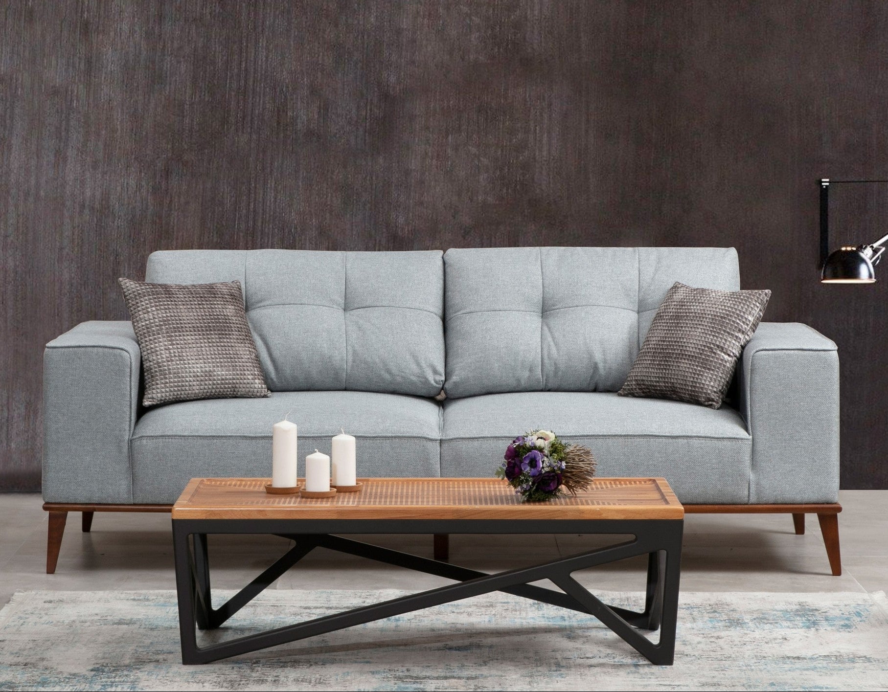 Τριθέσιος Καναπές Κρεβάτι 