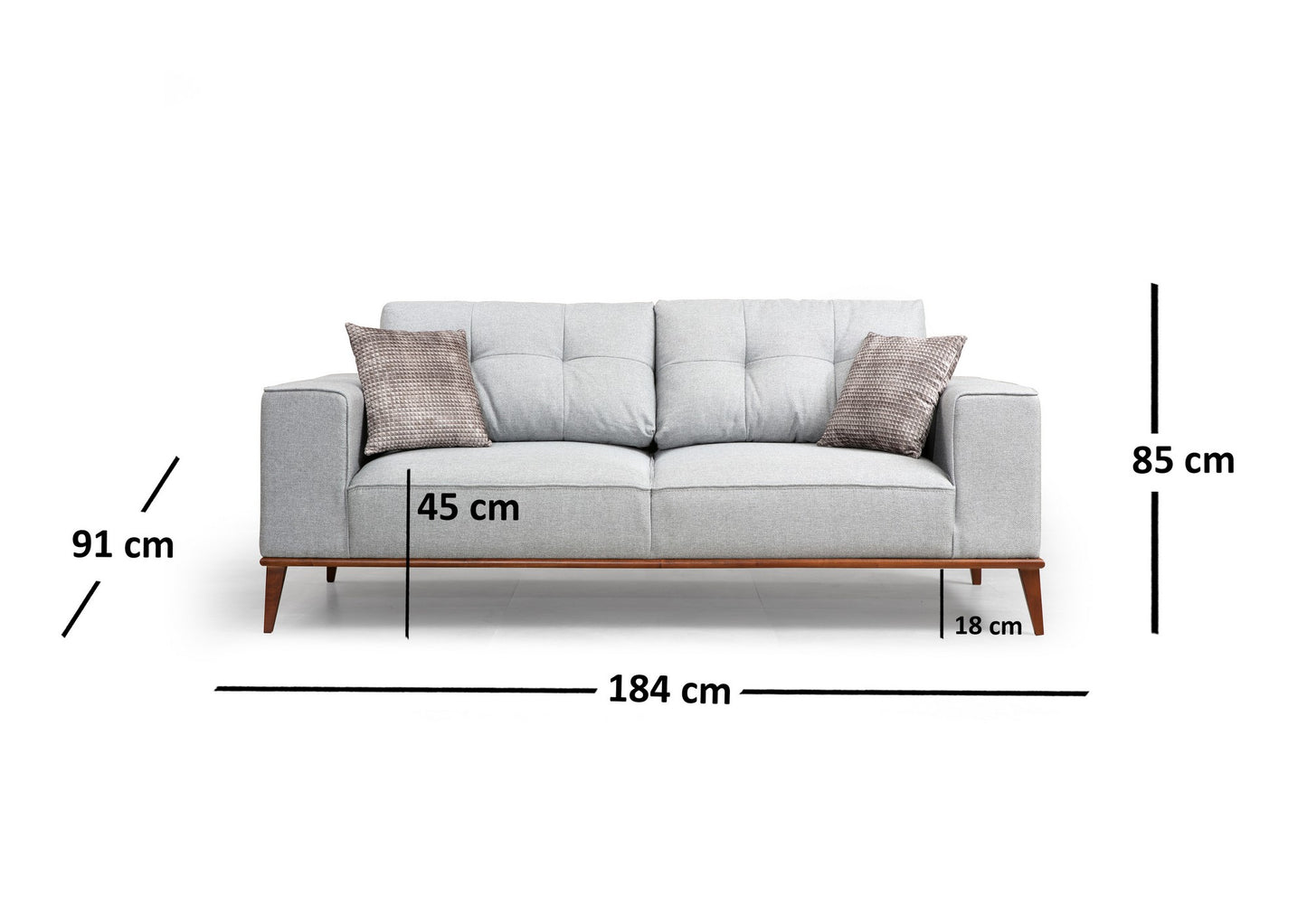 Διθέσιος Μετατρεπόμενος Καναπές | 560ARE1503