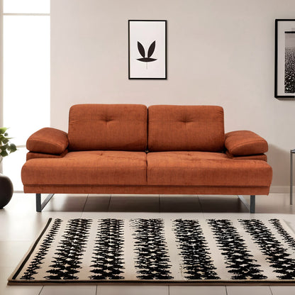 Διθέσιος Καναπές Κρεβάτι Κινητή Πλάτη και Ρυθμιζόμενο μηχανισμό Βραχιόνων 560ARE1520