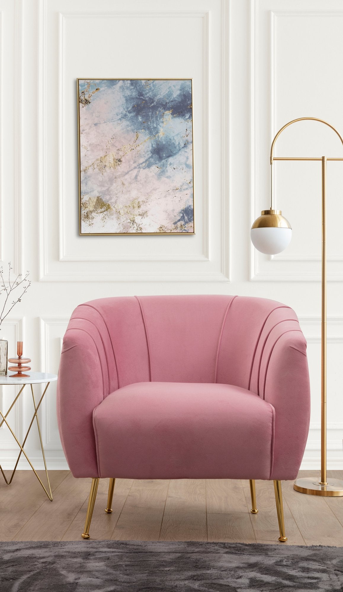 Πολυθρόνα Dusty Rose 560ARE1745