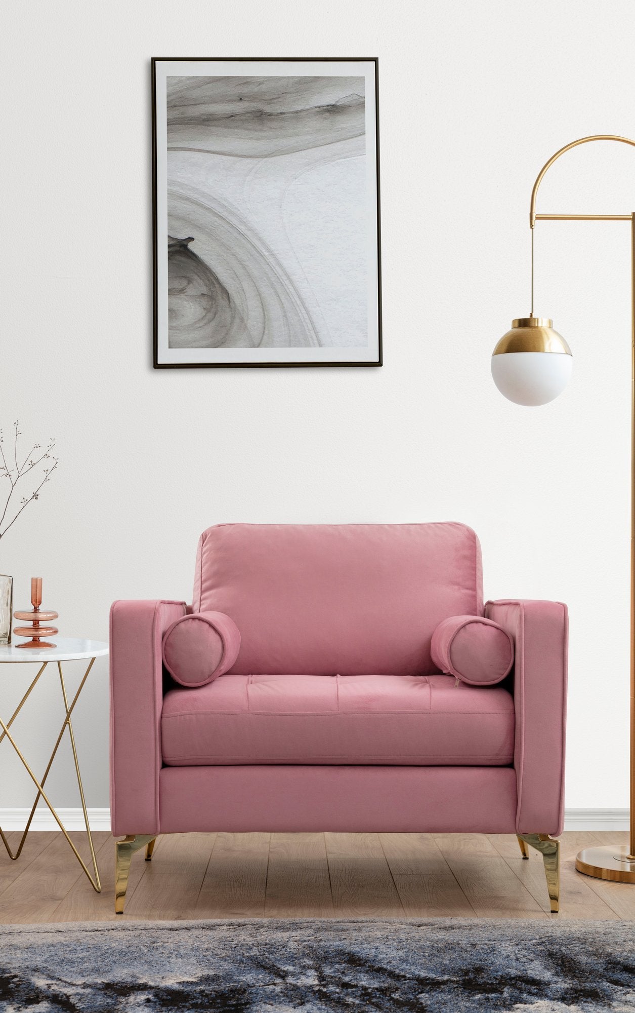 Πολυθρόνα Dusty Rose 560ARE1746