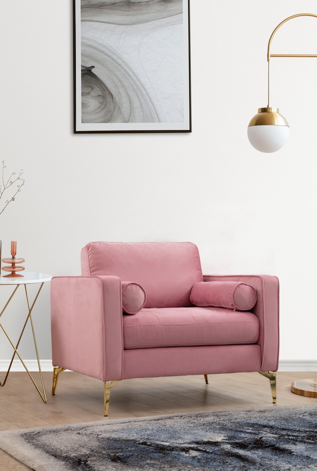 Πολυθρόνα Dusty Rose 560ARE1746