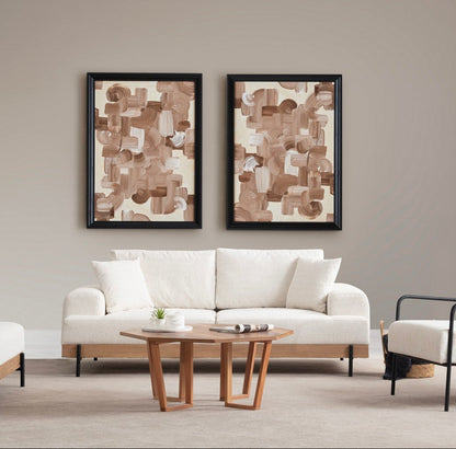 Τριθέσιος Καναπές Υφασμάτινος