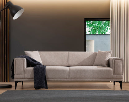 Τριθέσιος Καναπές Κρεβάτι με Μηχανισμό Πλάτης μετατροπής σε Κρεβάτι Σαλονιού Γραφείου 560ARE2262