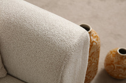 Καναπές κρεβάτι με Περιστρεφόμενο Μηχανισμό Πλάτης Πολυμορφικός Κρέμ 560ARE4103