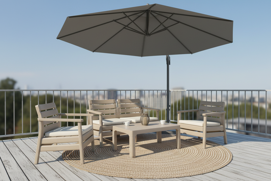 Σαλόνι Κήπου Μπεζ