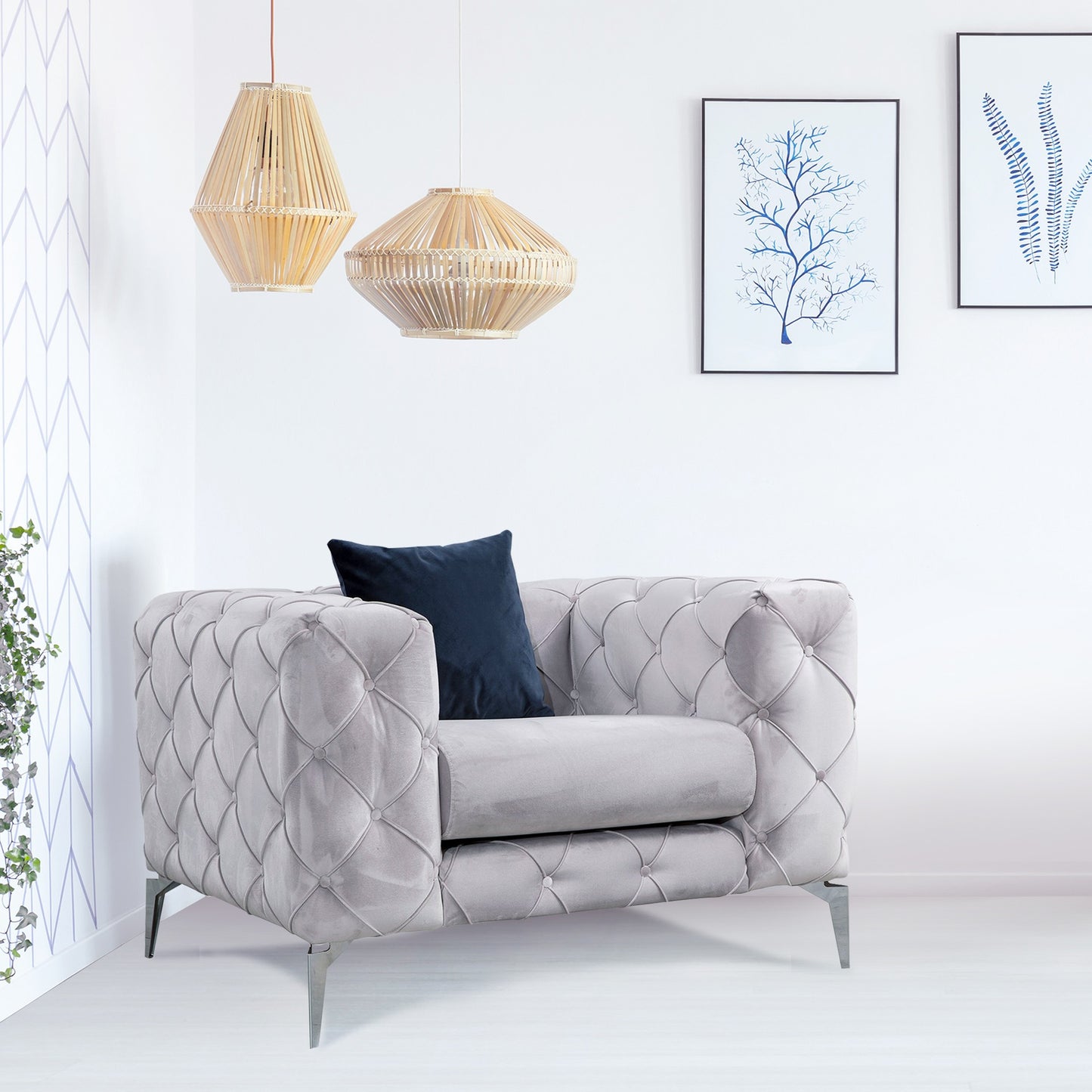 Πολυθρόνα Light Γκρι 569HLN1502