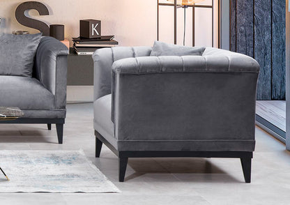 Πολυθρόνα Dark Γκρι 569HLN1506