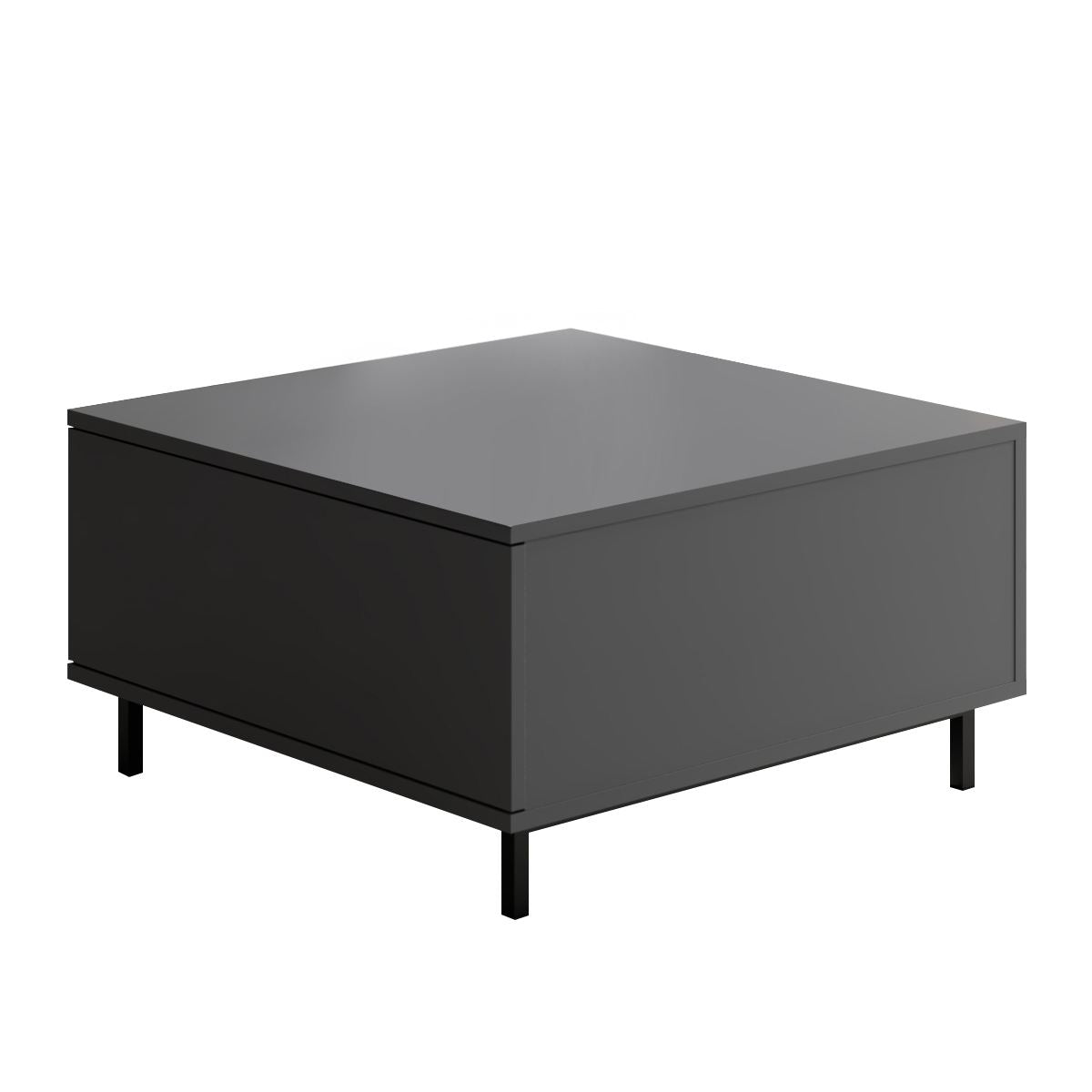 Τραπεζάκι Σαλονιού Ανθρακί 75 x 75 x 40 εκ GR618BLY1360
