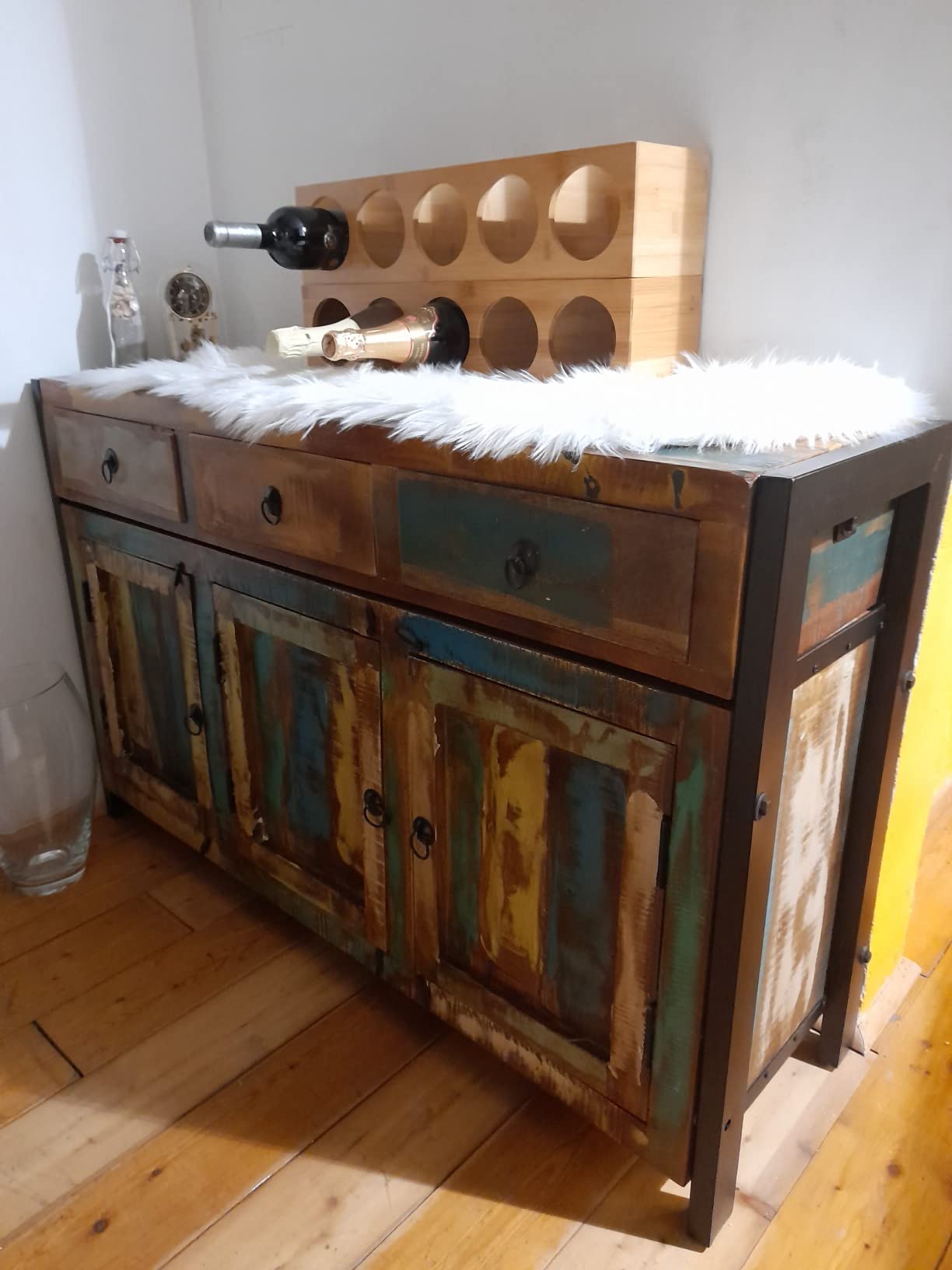 Μπουφές Αντικέ Έπιπλο Εισόδου Ντουλάπι Βοηθητικό Ρετρό Κονσόλα Σαλονιού  1243984