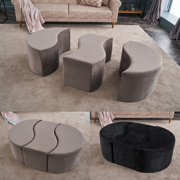 Μοντέρνο Βελούδινο Ταμπουρέ