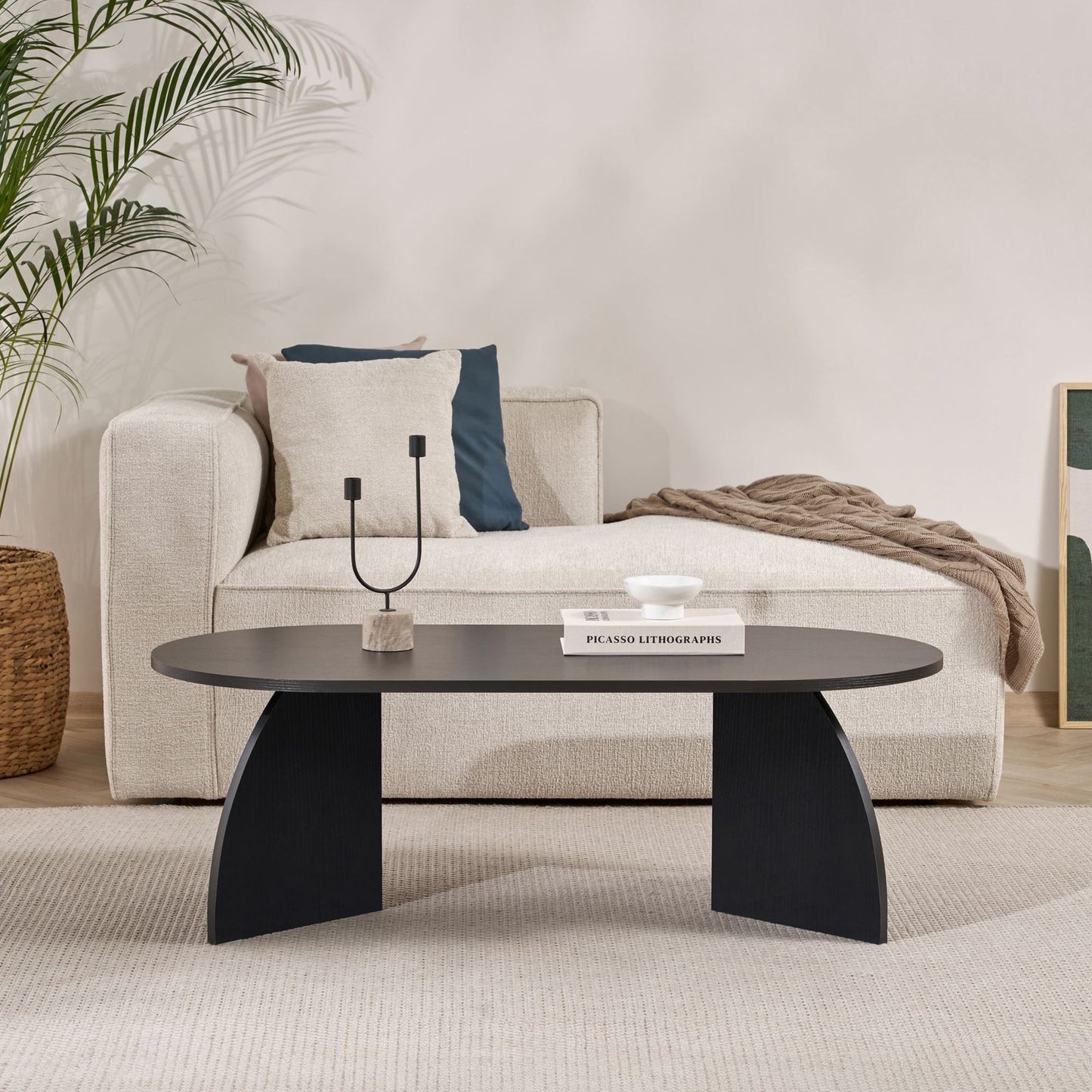 Τραπεζάκι Σαλονιού Wood Μαύρο 120 x 60 x 40 εκ GR632NRD1104