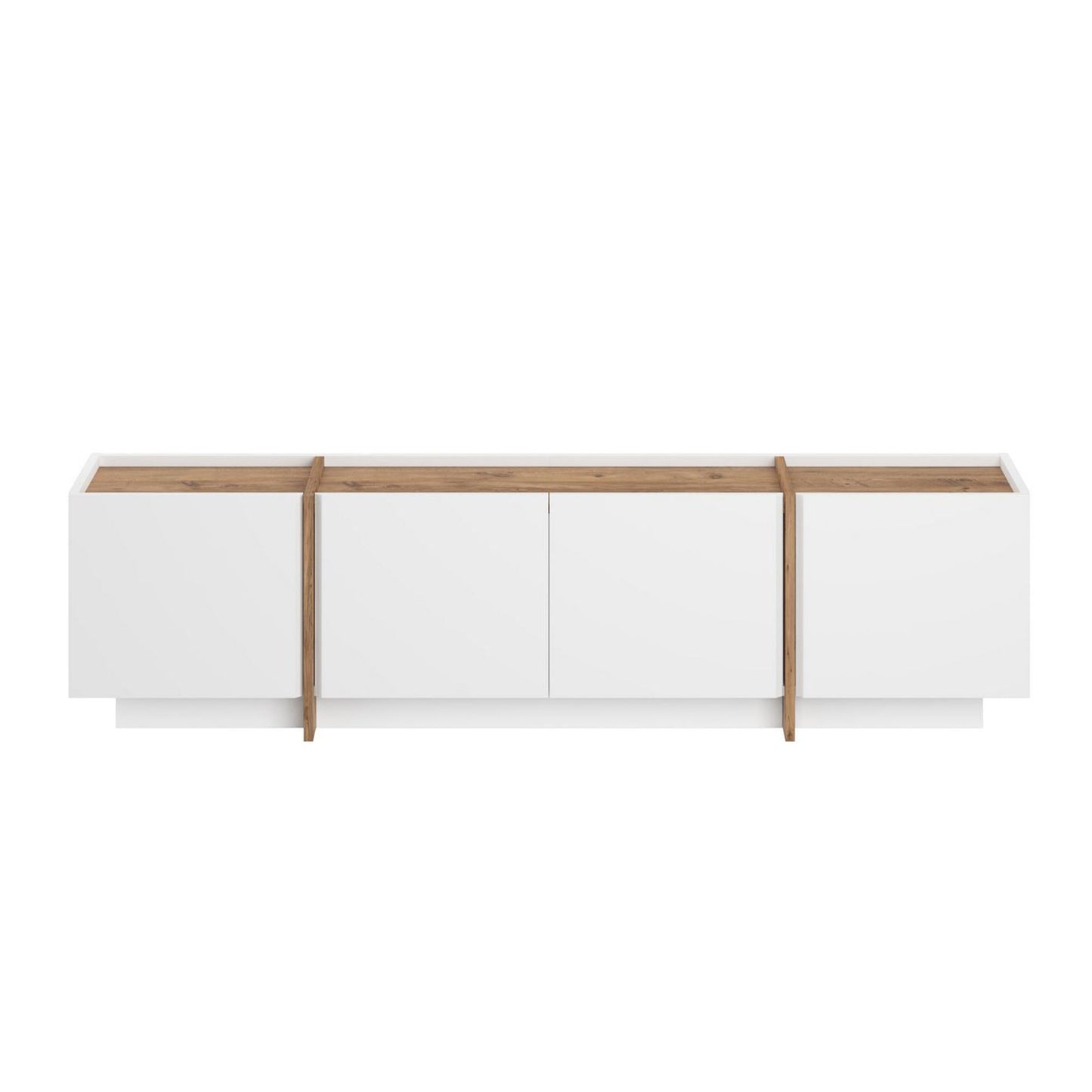 Έπιπλο Τηλεόρασης TV Βάση Σύνθεση Λευκό Atlantic Pine | 632NRD1109