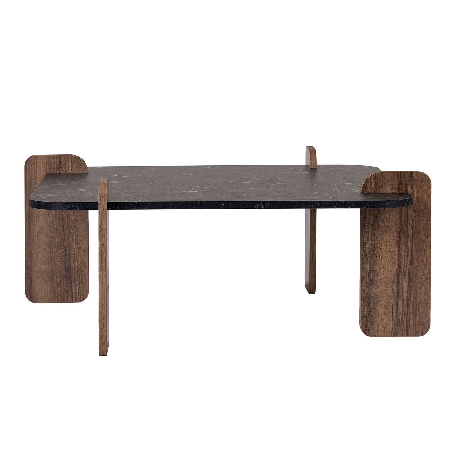 Τραπεζάκι Σαλονιού Lotus Καρυδιά 117 x 35 x 117 εκ. 632NRD1126