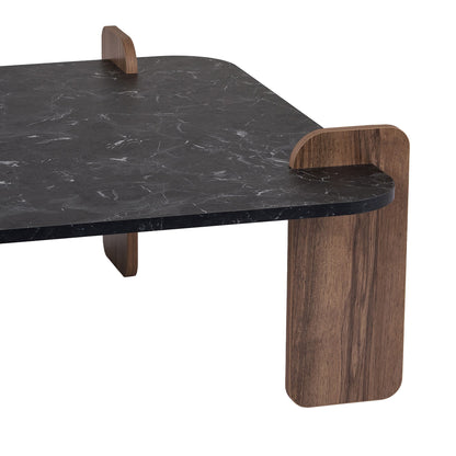 Τραπεζάκι Σαλονιού Lotus Καρυδιά 117 x 35 x 117 εκ. 632NRD1126