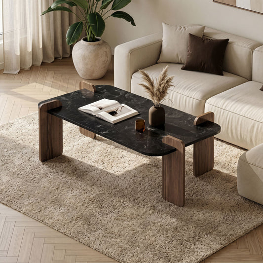 Τραπεζάκι Σαλονιού Lotus Καρυδιά 147 x 35 x 87 εκ. 632NRD1131