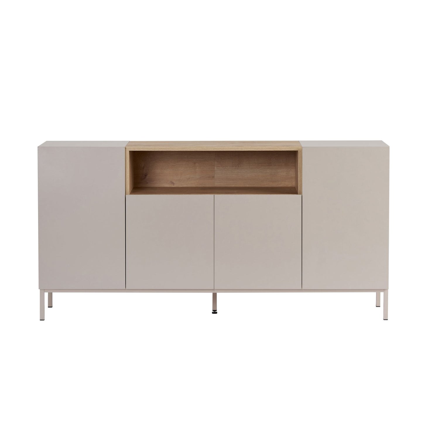 Κονσόλα Μπουφές 160x80x40 εκ Ψαμμίτης / Δρυς Sapphire 632NRD1132