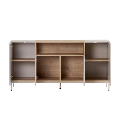 Κονσόλα Μπουφές 160x80x40 εκ Ψαμμίτης / Δρυς Sapphire 632NRD1132