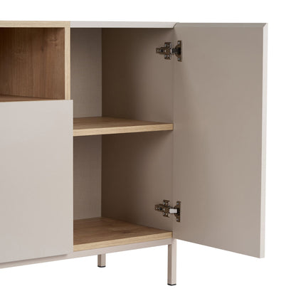 Κονσόλα Μπουφές 160x80x40 εκ Ψαμμίτης / Δρυς Sapphire 632NRD1132