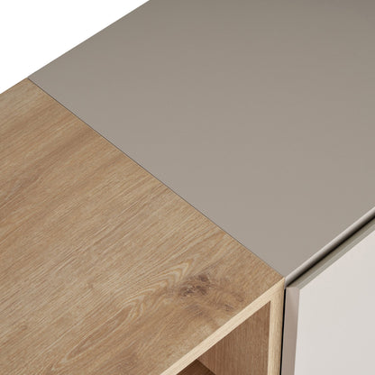Κονσόλα Μπουφές 160x80x40 εκ Ψαμμίτης / Δρυς Sapphire 632NRD1132