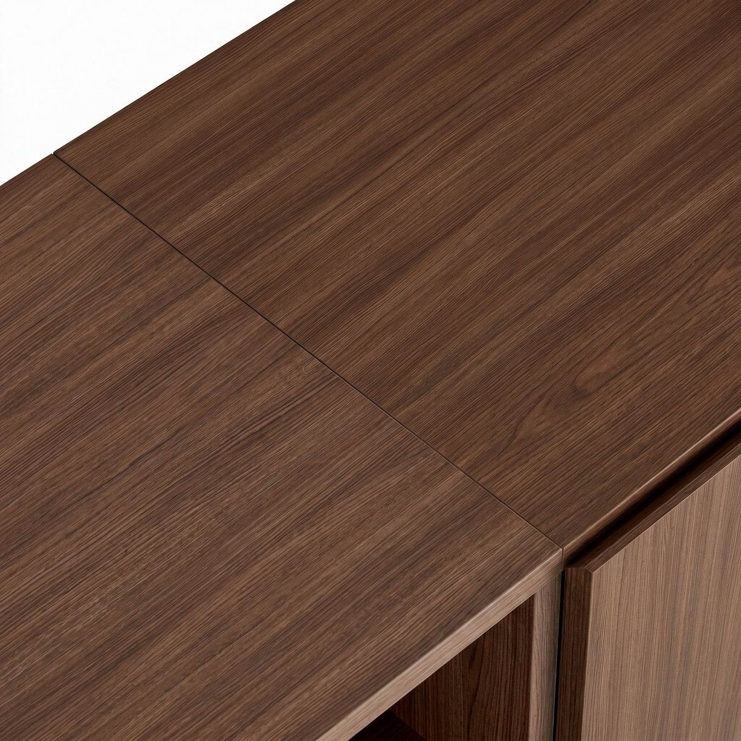 Κονσόλα Μπουφές 160x80x40 εκ Καρυδί Milano / Μαύρο 632NRD1150